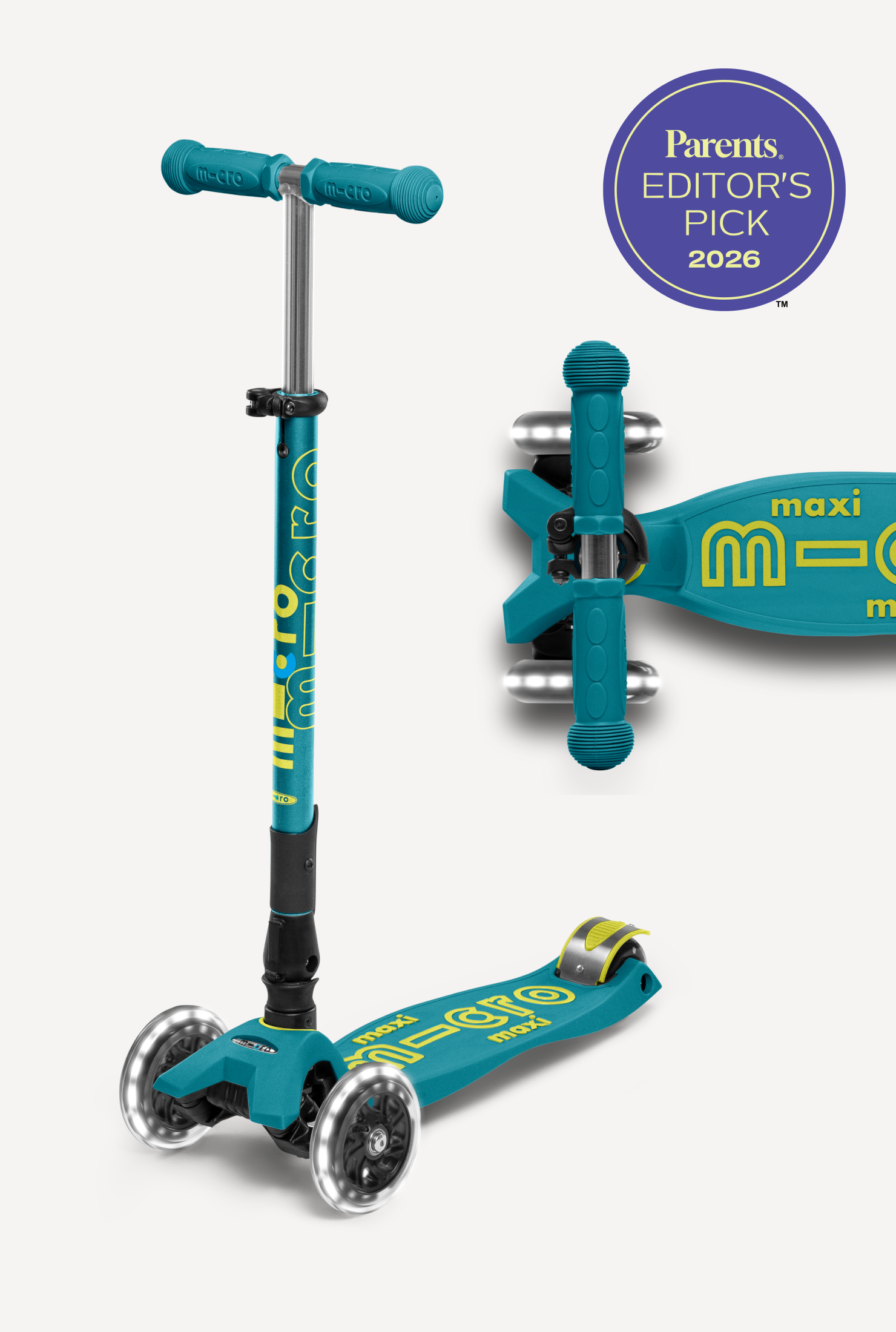 Micro Maxi Foldable LED Scooter - Image 17