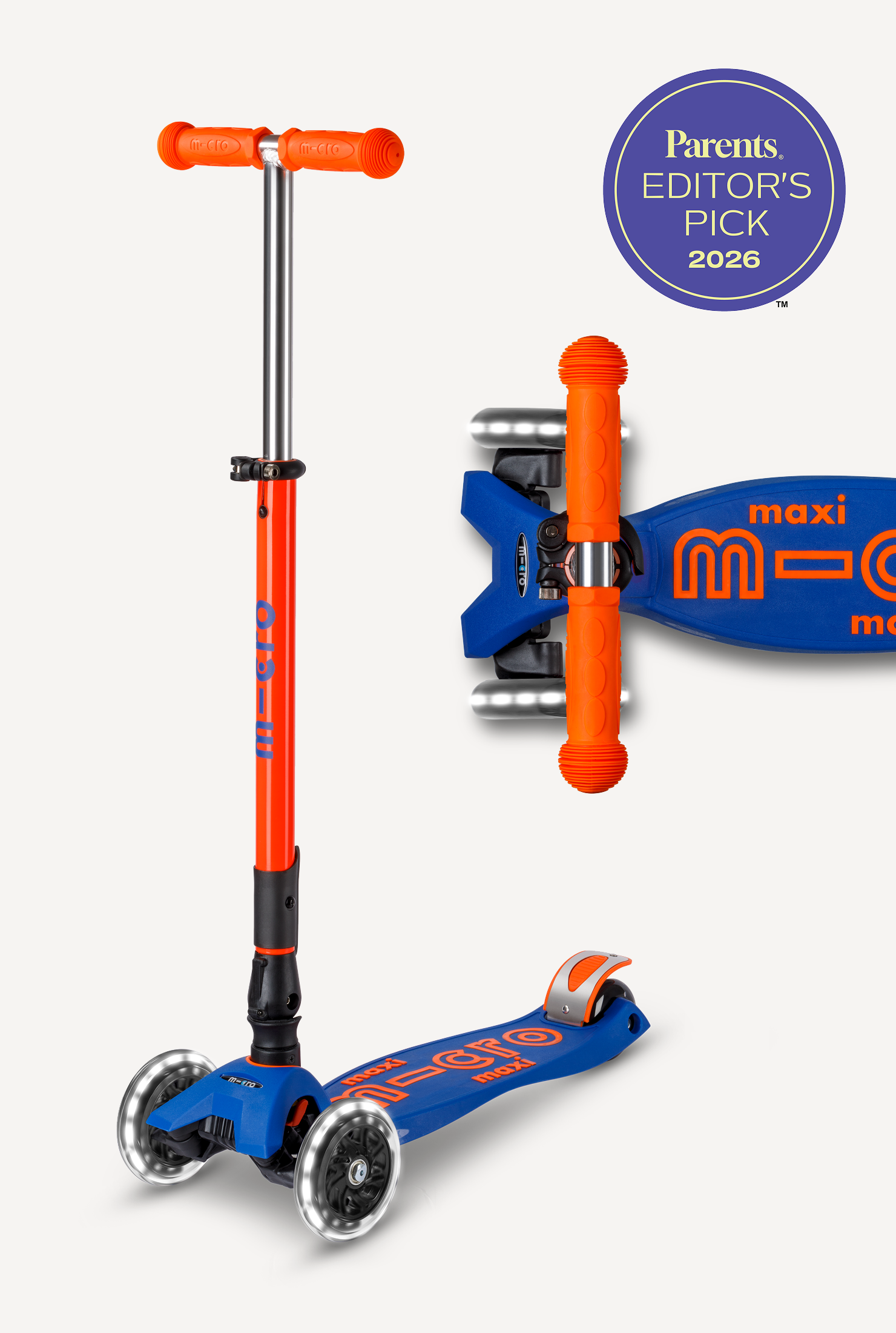 Micro Maxi Foldable LED Scooter - Image 7